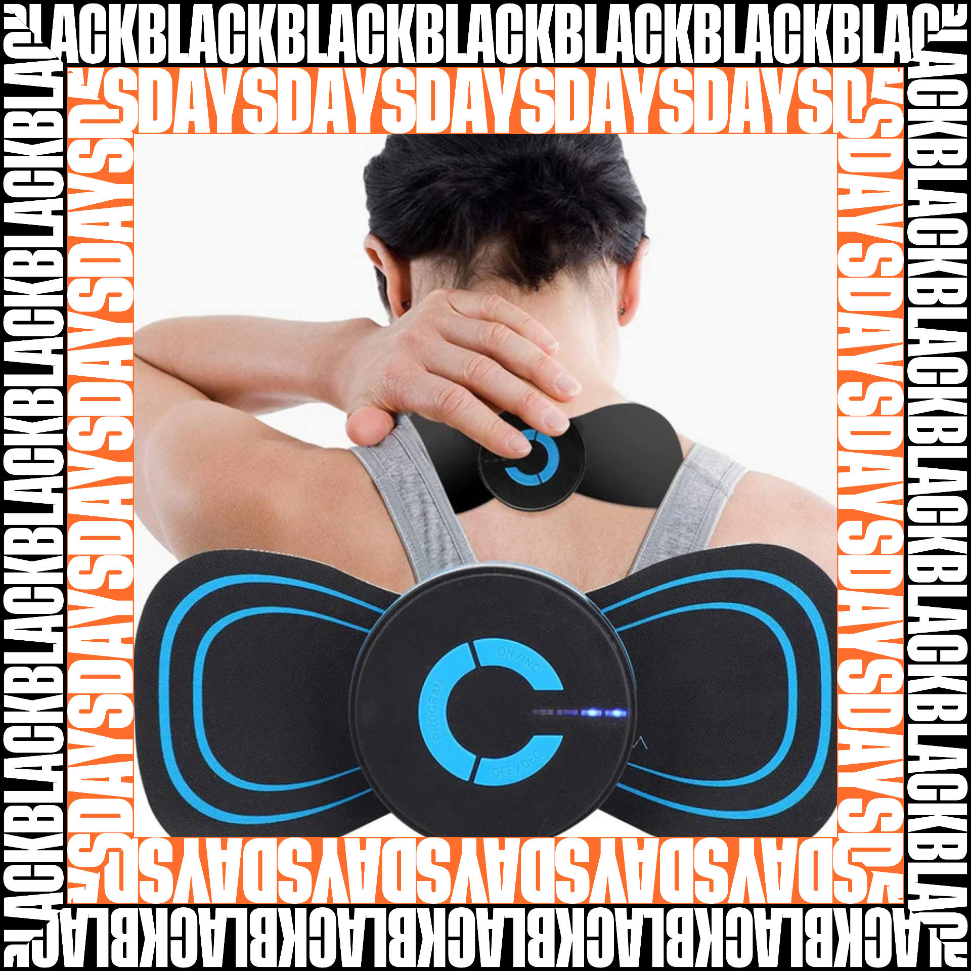MASAJEADOR DE CUELLO Black Day